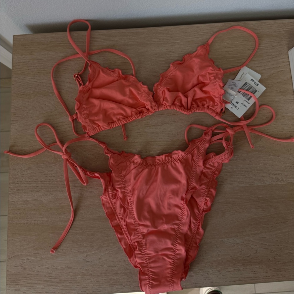 LSpace Coral Bikini Set